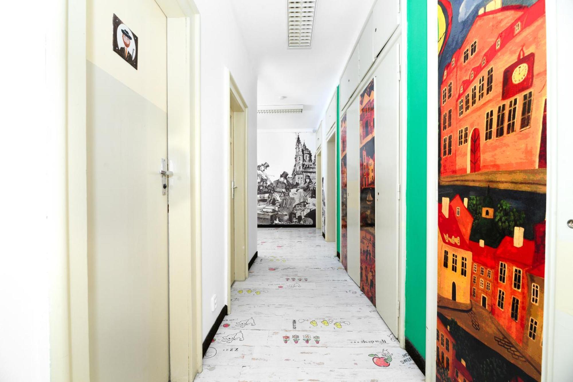 Benedikt City Center Hostel Praga Zewnętrze zdjęcie